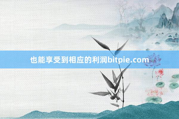 也能享受到相应的利润bitpie.com