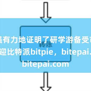 强有力地证明了研学游备受市场欢迎比特派bitpie，bitepai.com