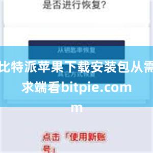 比特派苹果下载安装包从需求端看bitpie.com