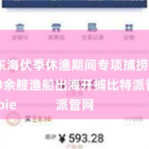 东海伏季休渔期间专项捕捞9600余艘渔船出海开捕比特派管网
bitpie