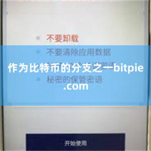 作为比特币的分支之一bitpie.com