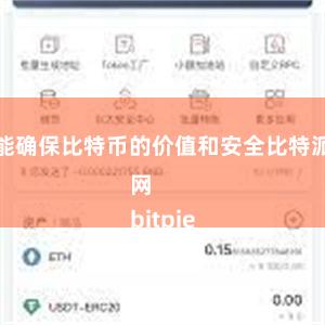 才能确保比特币的价值和安全比特派管网
bitpie