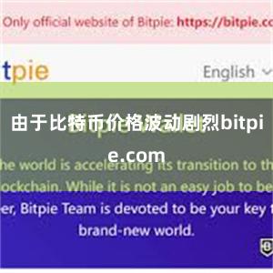 由于比特币价格波动剧烈bitpie.com