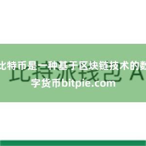 比特币是一种基于区块链技术的数字货币bitpie.com